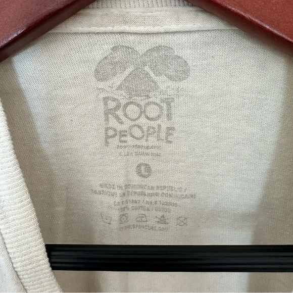 Root People Mushroom Graphic Tee | Size L | Boho Cottagecore Hippie Style - Picture 3 of 9